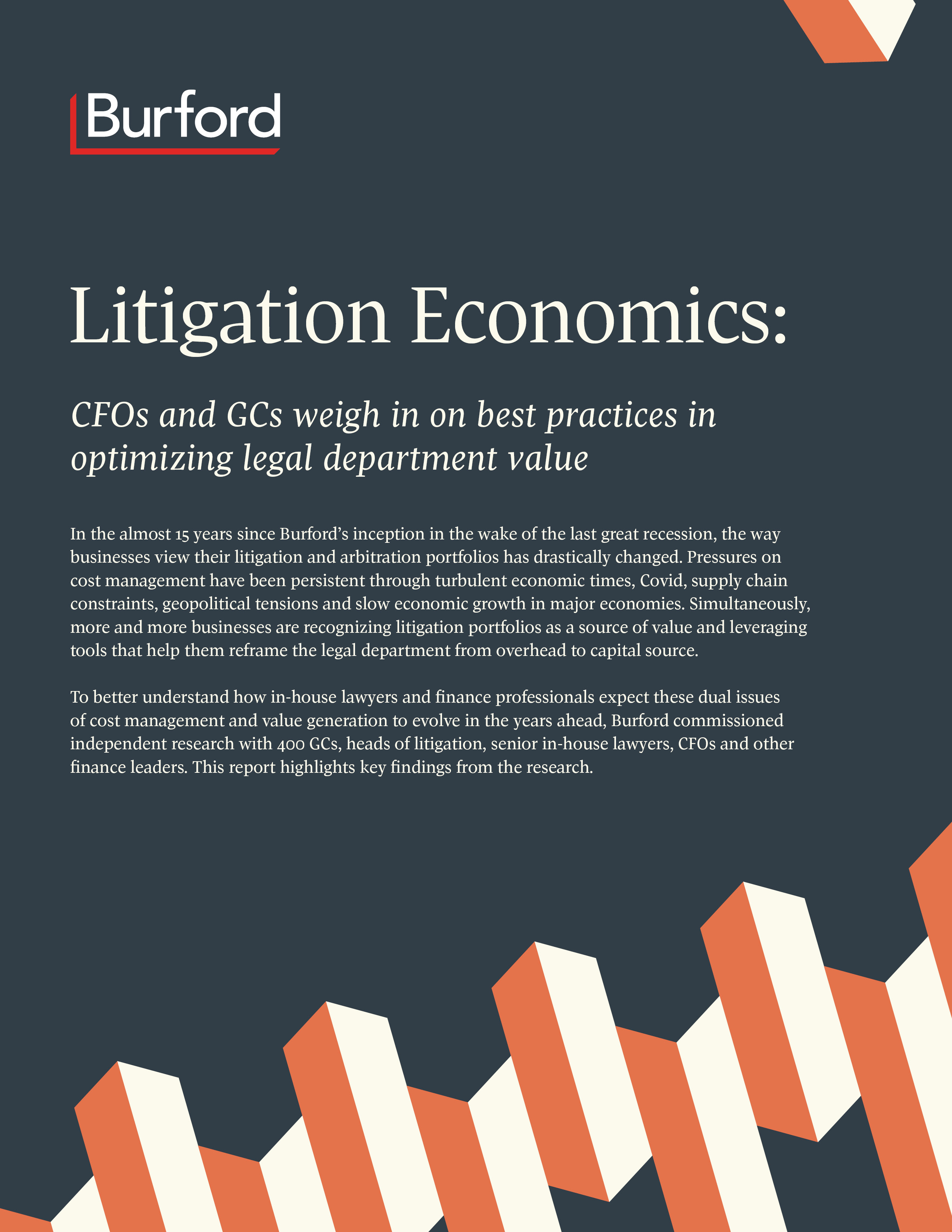 Survey 2024 Spring Litigation Economics Cover